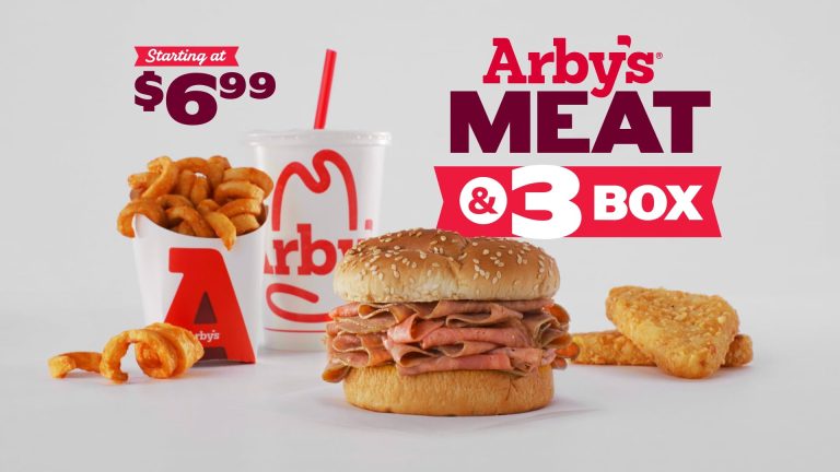 Arby's — Meat & 3 Box